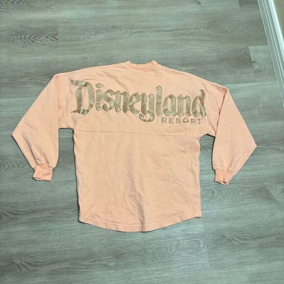 Disney Tops - Disneyland Briar Rose Gold Glitter Spirit Jersey